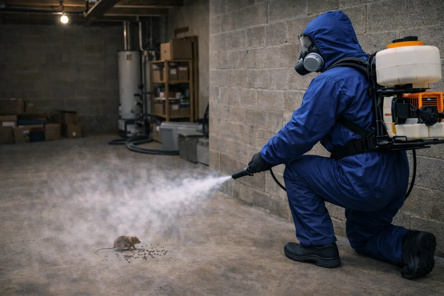 Уничтожение мышей быстро и платно