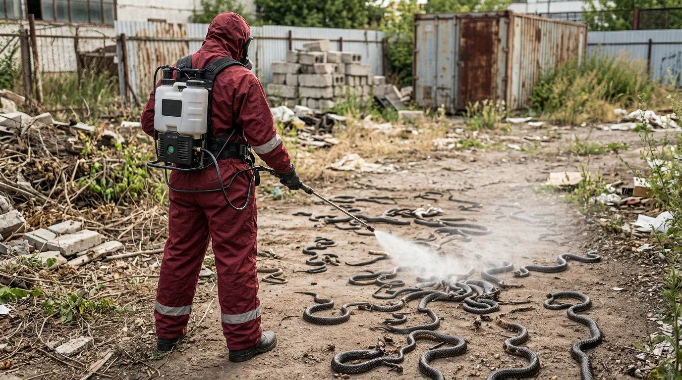 уничтожение змей без очереди